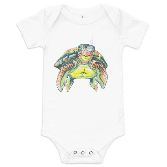 Wave Wanderer Baby Onesie