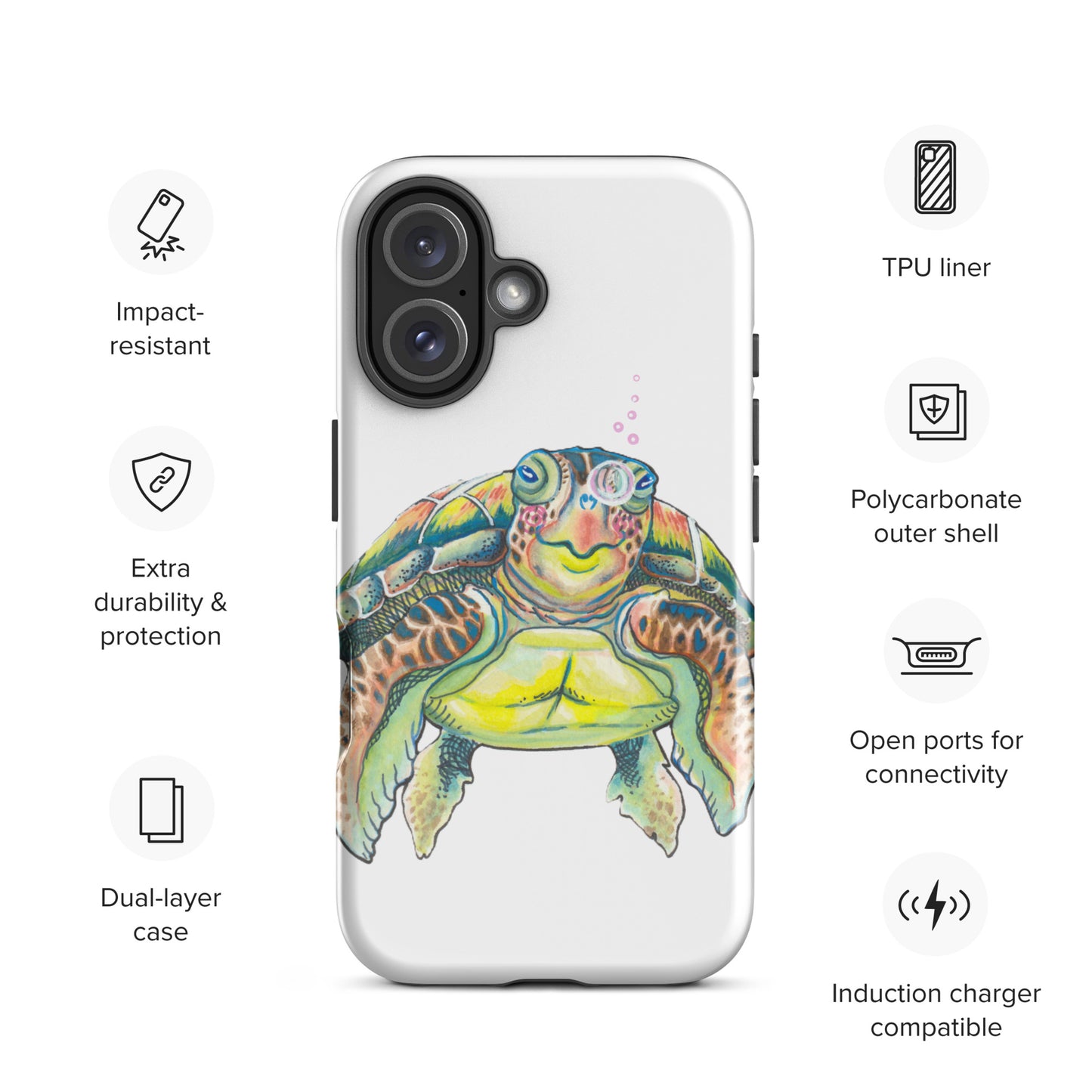 Wave Wanderer Tough Case for iPhone®