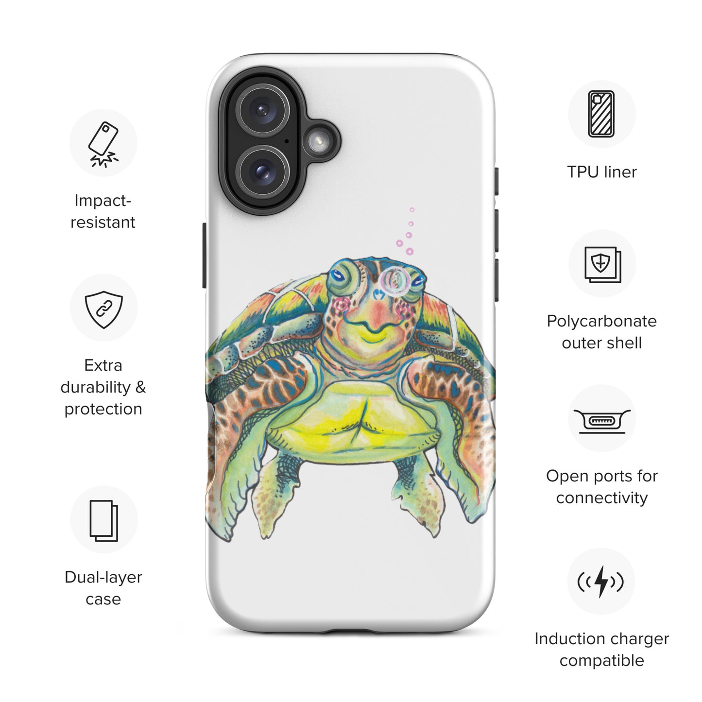 Wave Wanderer Tough Case for iPhone®